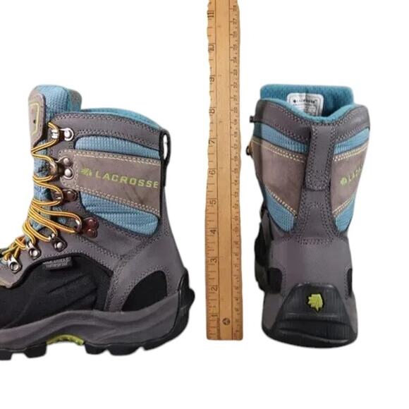 Lacrosse Shoes Womens 5 Boots Winter Snow Waterproof Onalaska Lace 7" 800G Warm - Picture 10 of 15
